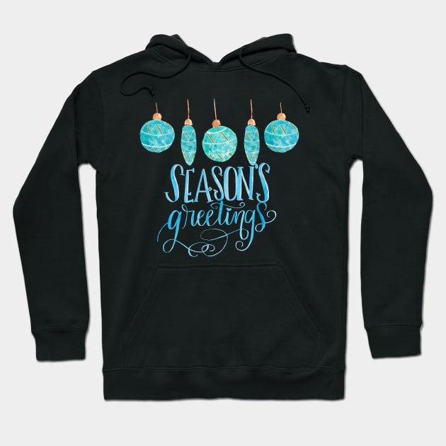 season´s greetings Hoodie by PrintAmor